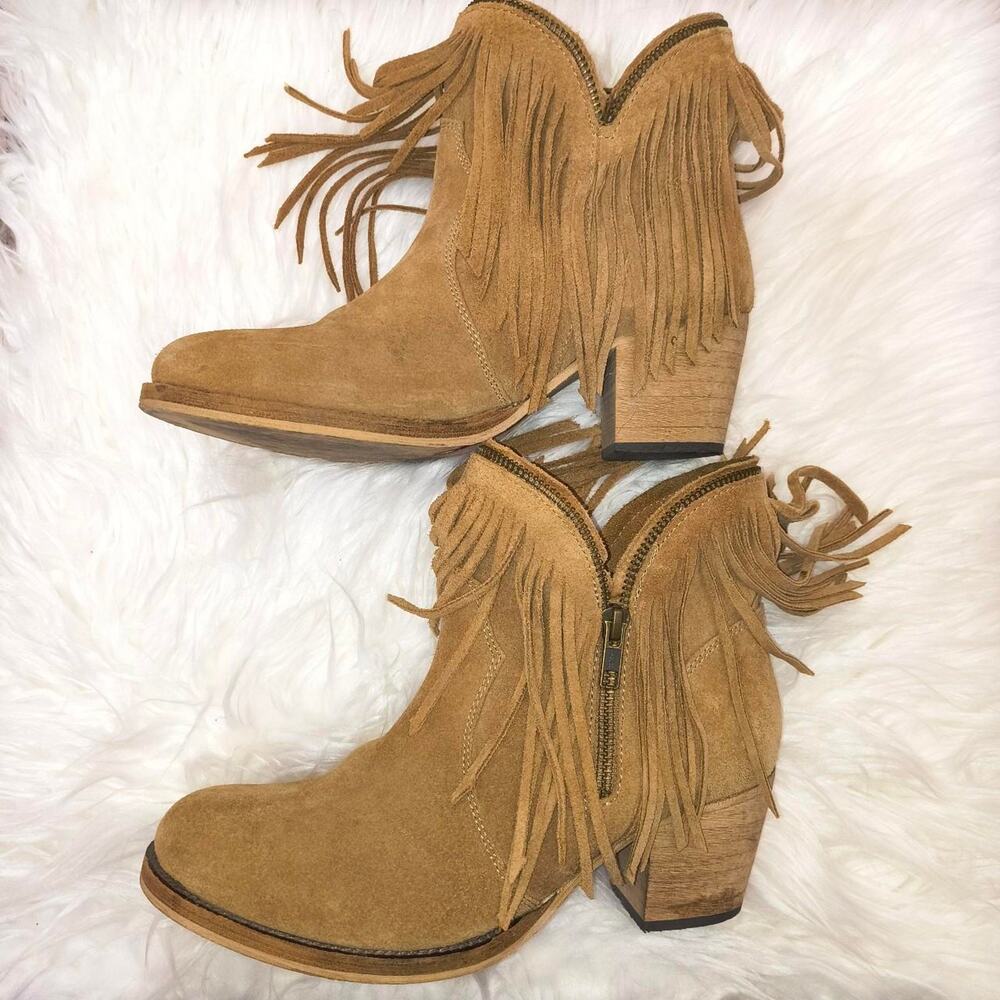 Dingo suede leather cowgirl ankle